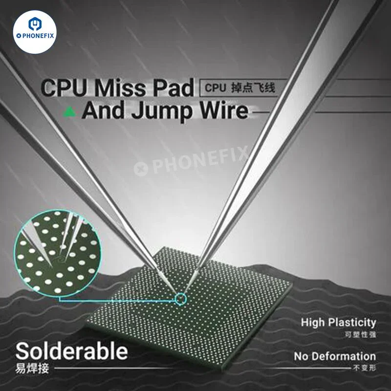 2UUL 0.01/0.02/0.009mm Jumper Wire for Phone PCB CPU Soldering Repair - Image 2