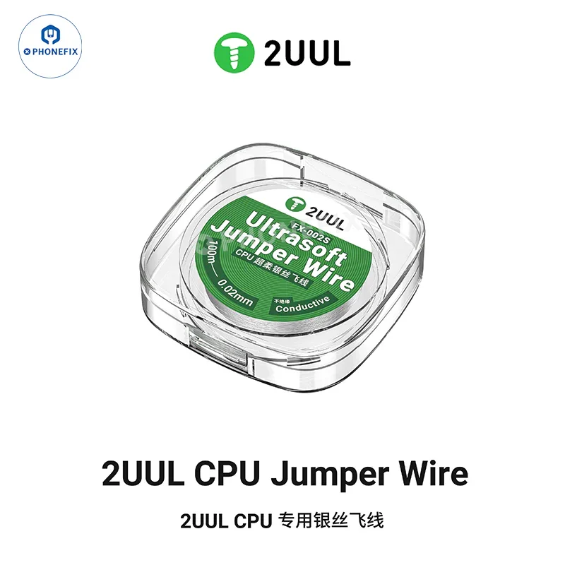 2UUL 0.01/0.02/0.009mm Jumper Wire for Phone PCB CPU Soldering Repair - Image 5