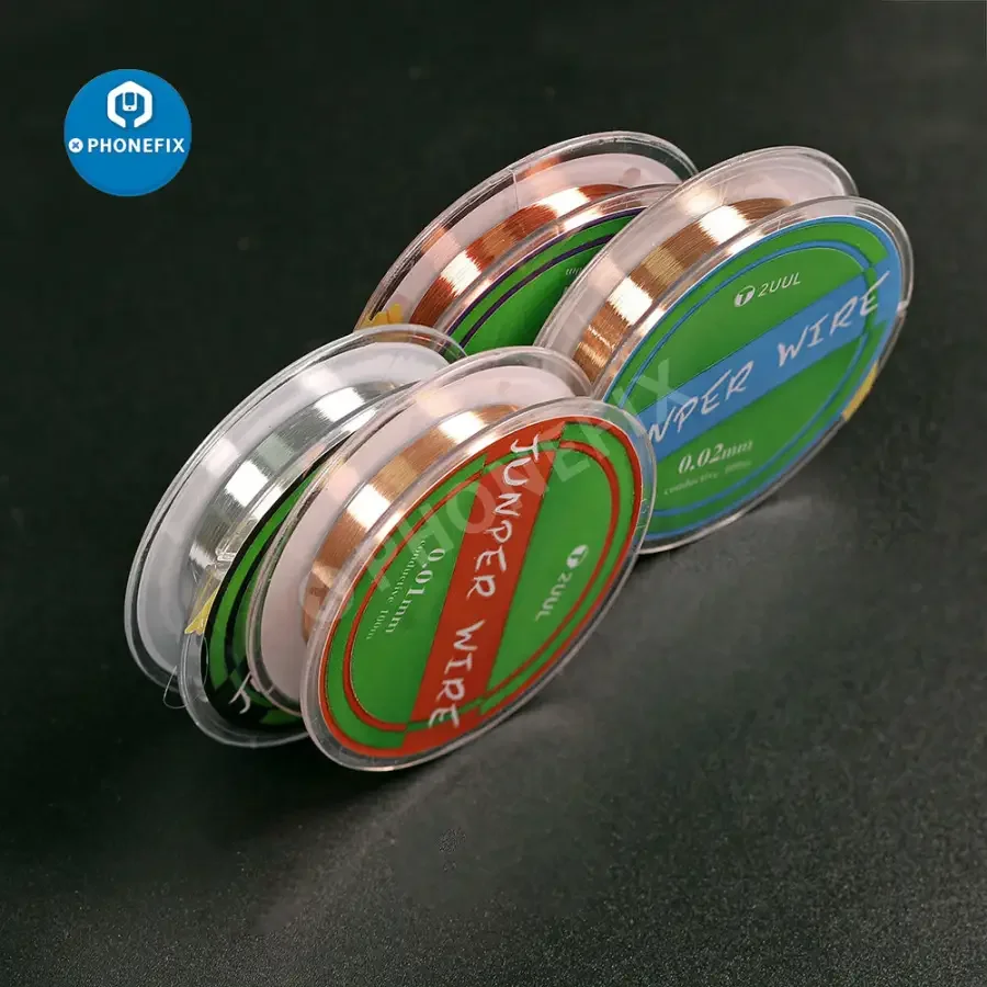 2UUL 0.01/0.02/0.009mm Jumper Wire for Phone PCB CPU Soldering Repair - Image 7