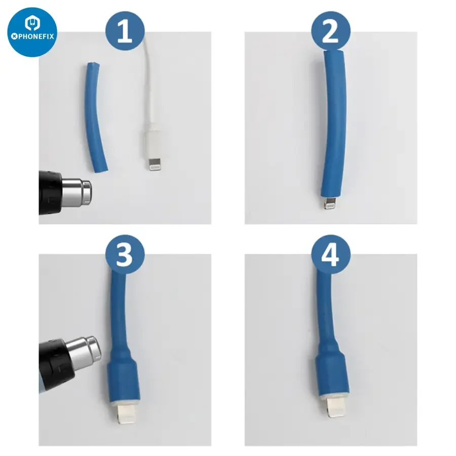 2UUL 6mm 8mm 10mm Pre-Cut Heat Shrink Tubing 200Pcs/set - Image 8