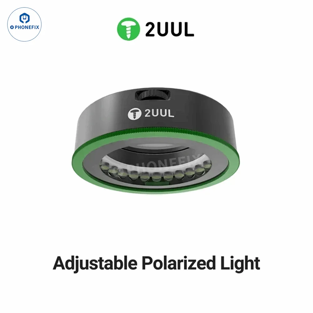 2UUL Adjustable Polarized LED Light Microscope Ring Lamp - Image 12