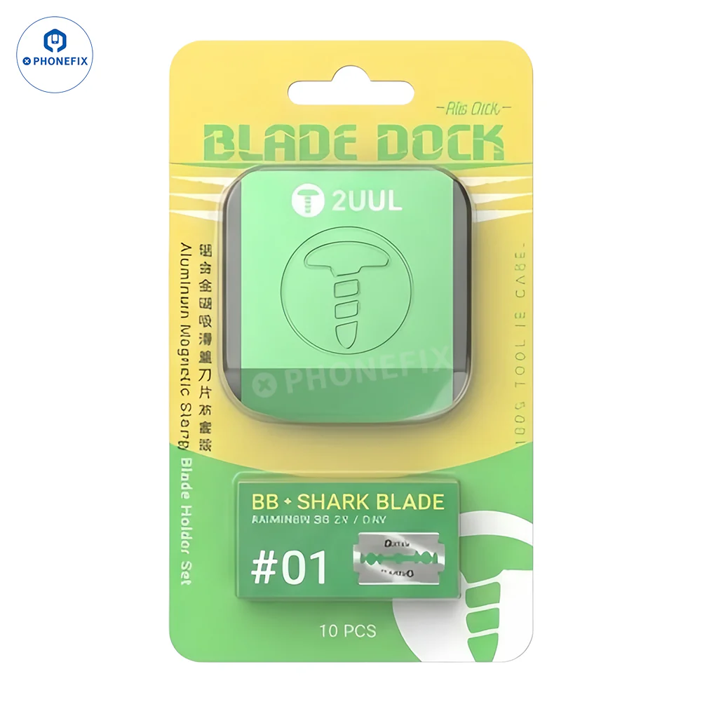 2UUL BB01 Blade & BL05 Aluminum Magnetic Holder for Phone Repair - Image 6