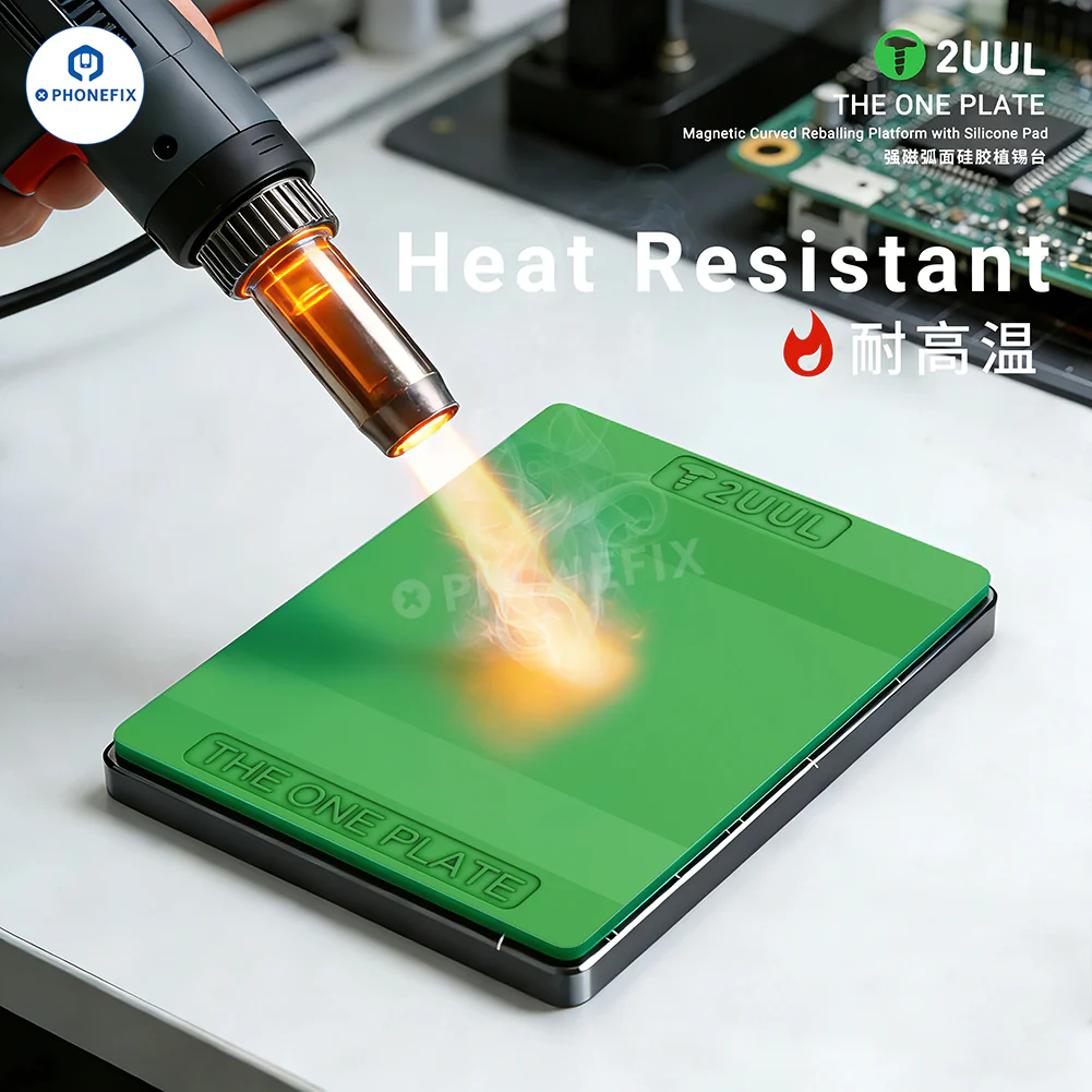 2UUL BH12 THE ONE PLATE Magnetic Reballing Platform & Silicone Pad - Image 2