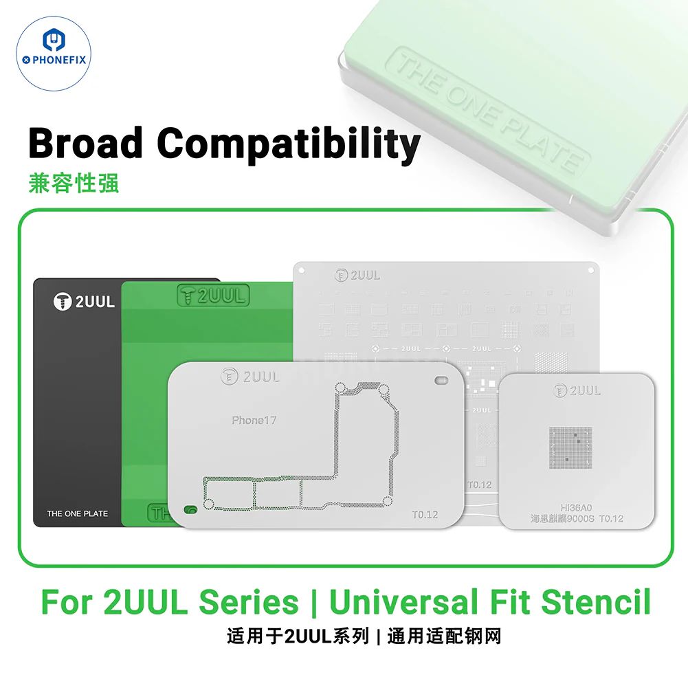 2UUL BH12 THE ONE PLATE Magnetic Reballing Platform & Silicone Pad - Image 3