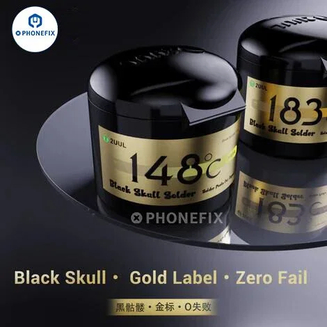 2UUL Black Skull Solder Paste 148℃ 183℃ for Phone PCB IC Repair - Image 4