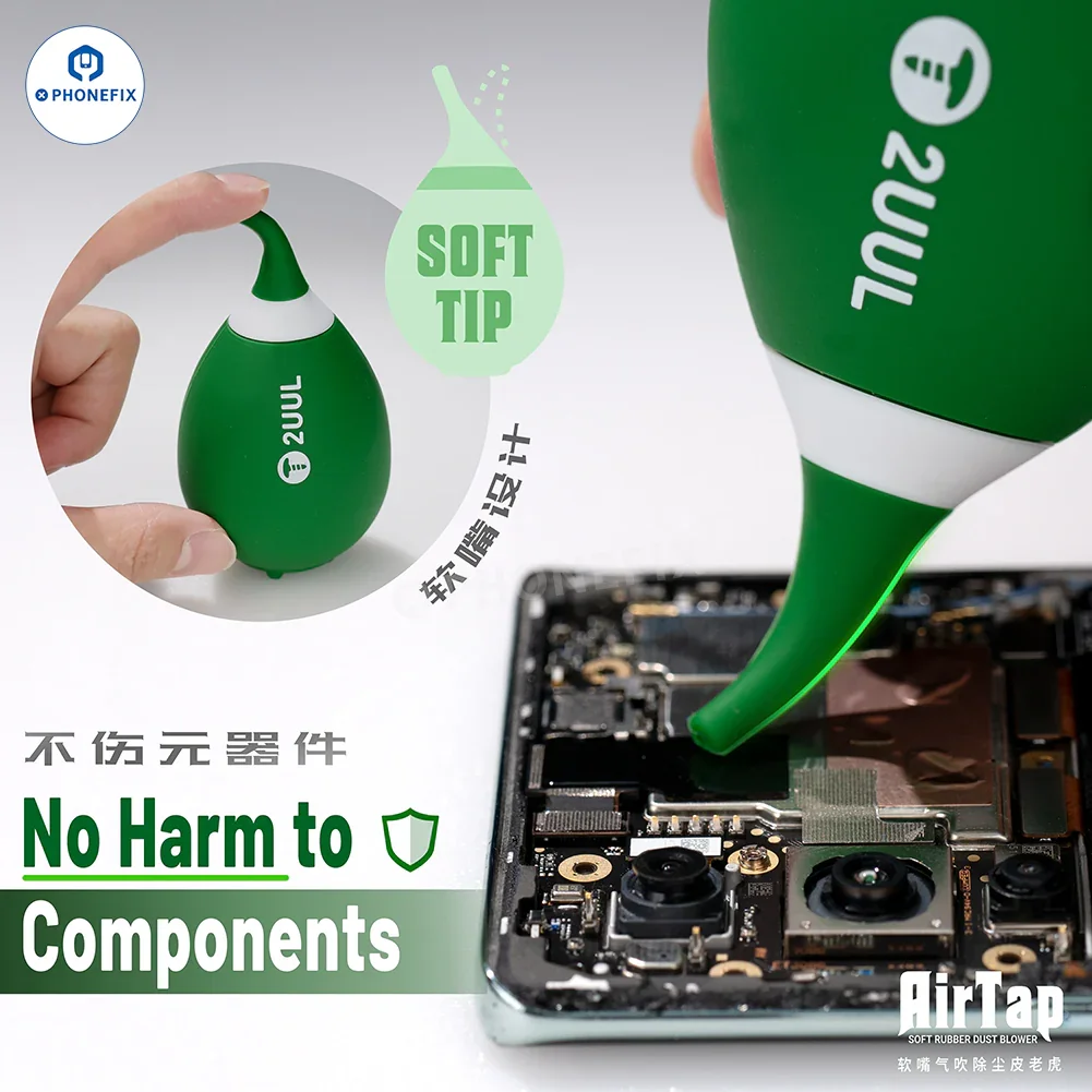 2UUL CL31 AirTap Soft Rubber Dust Blower Phone Repair Cleaner - Image 4