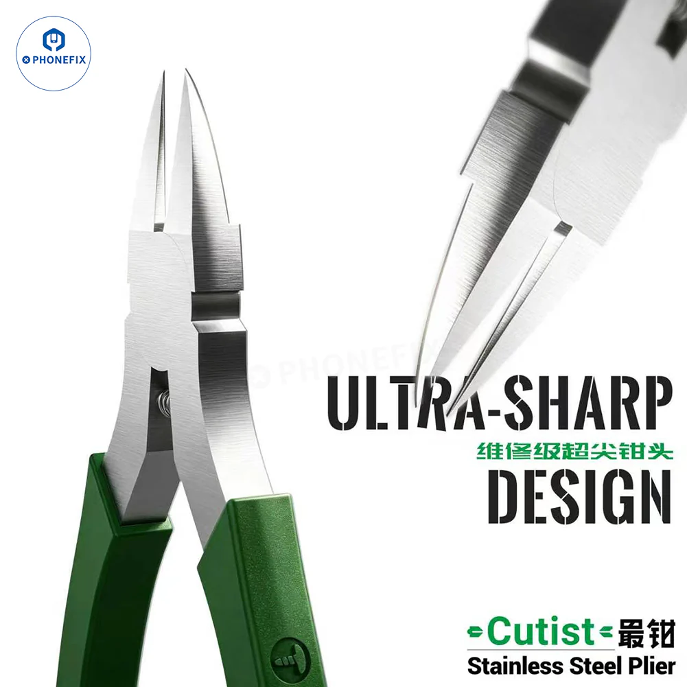2UUL CT01 Cutist Stainless Steel Cutting Pliers for Phone Repair - Image 3