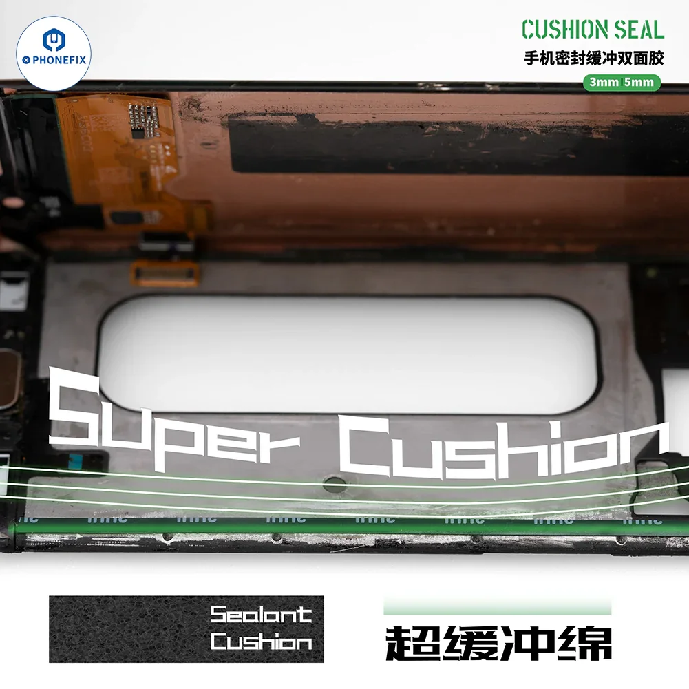 2UUL Cushion Sealing Tape for Mobile Screen/Back Cover/Frame Repair - Image 4