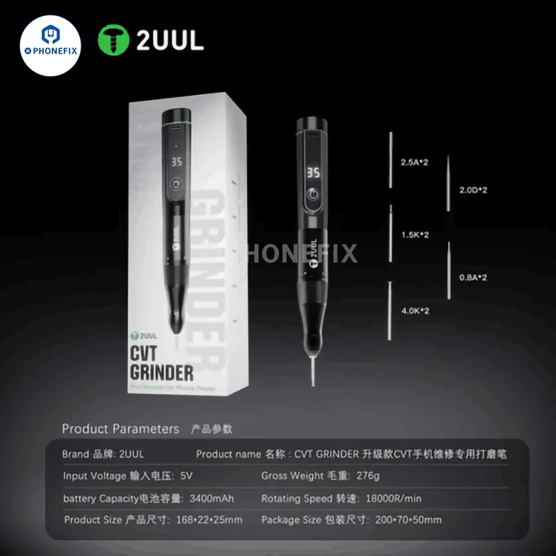 2UUL CVT Grinder Stepless Speed Control PCB IC Grinding Pen - Image 13