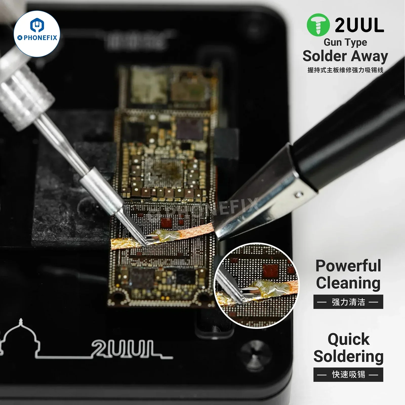 2UUL CY2015 Mobi Solder Away Desoldering Wick For PCB Repair - Image 4