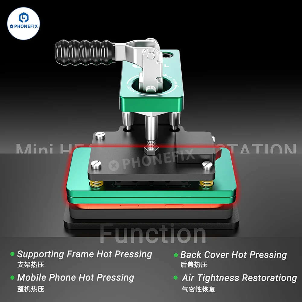 2UUL DA07 Mini Hot Press Station for Phone Frame/Back Cover Repair - Image 3
