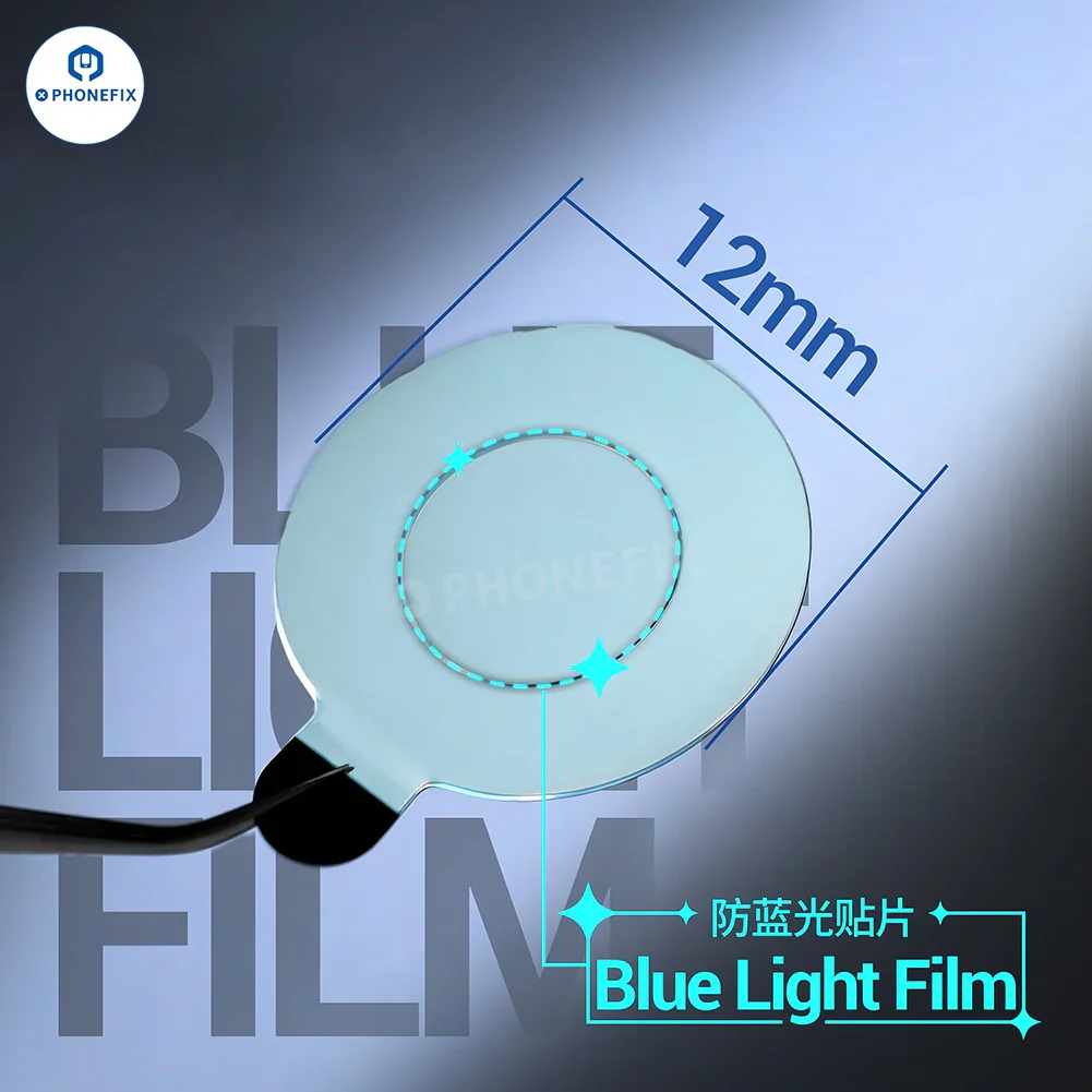 2UUL DA33 Camera Lens Protective Sticker No-damage Blue Light Film - Image 5