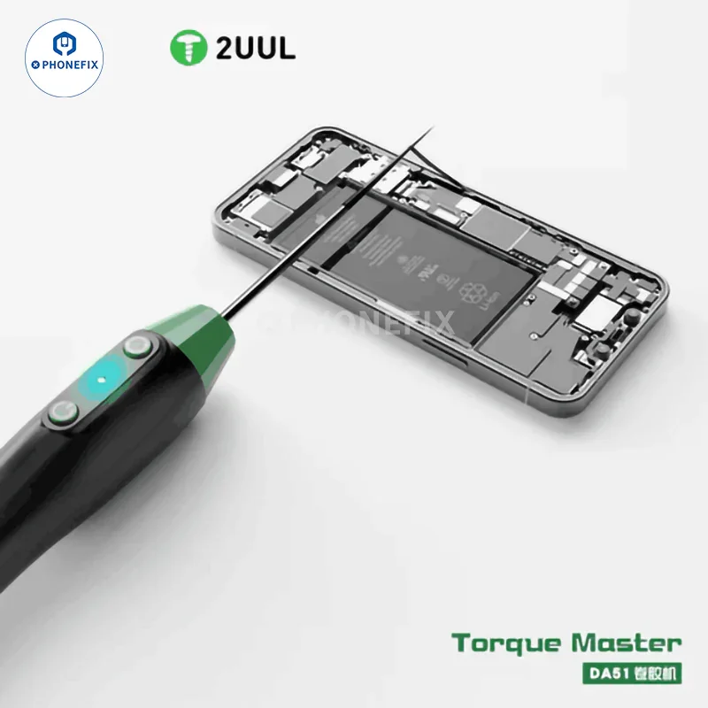 2UUL DA51 Torque Master Phone PCB Screen OCA Glue Removal - Image 3