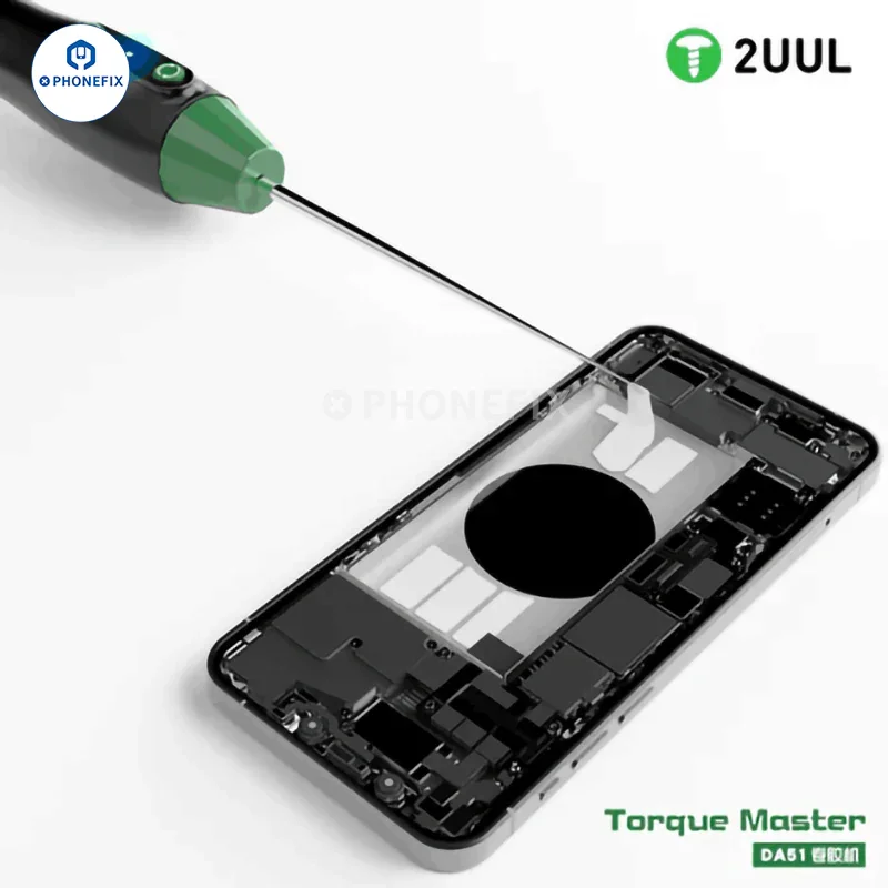 2UUL DA51 Torque Master Phone PCB Screen OCA Glue Removal - Image 4