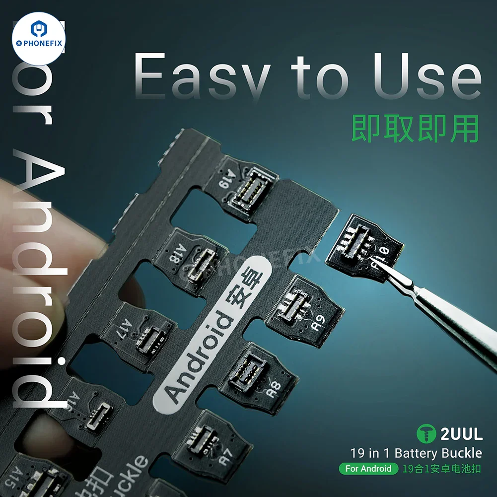 2UUL FPC Battery Connector Buckle for iPhone Android Phones - Image 12