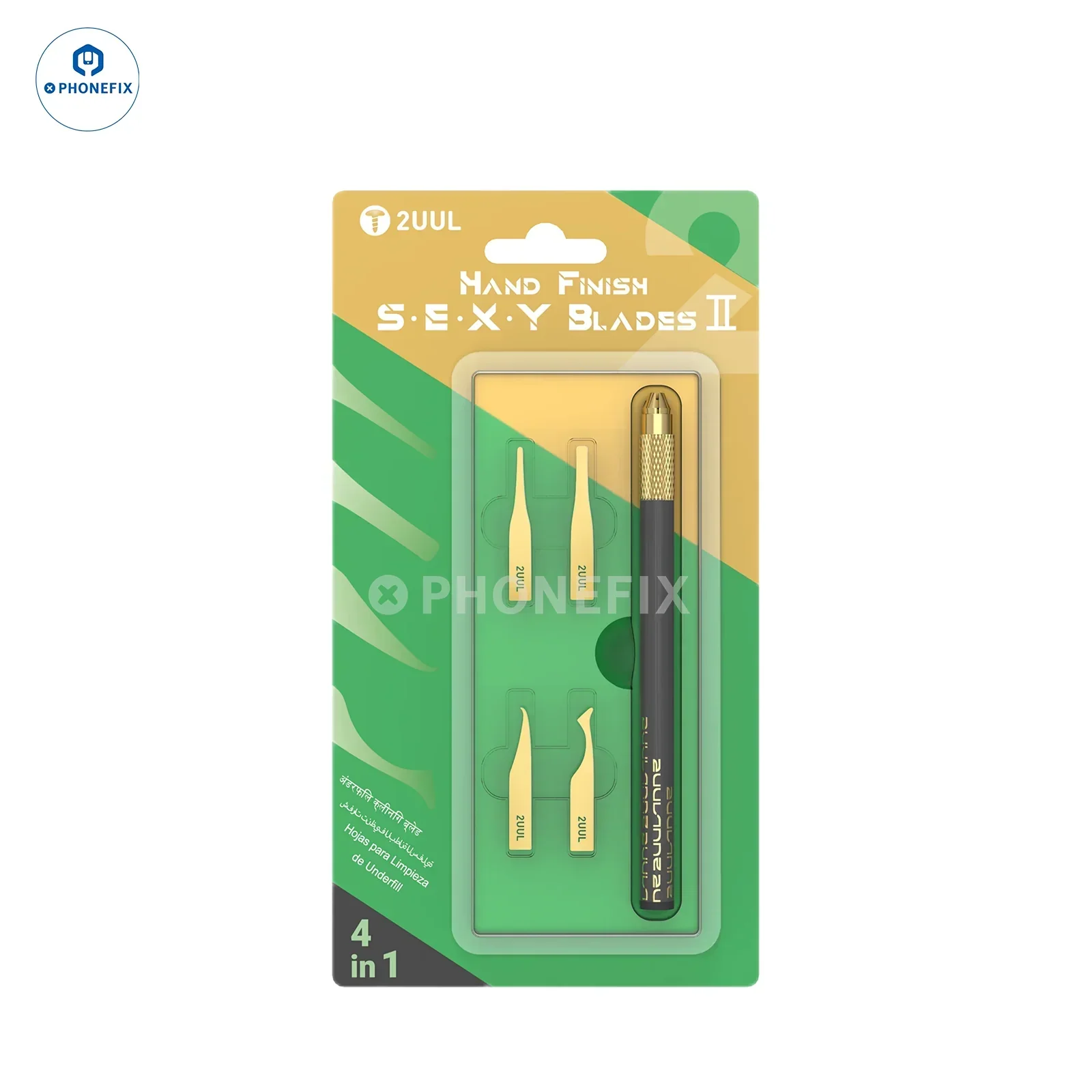 2UUL Hand Finish SEXY Blades for CPU IC Prying PCB Underfill Clean - Image 7