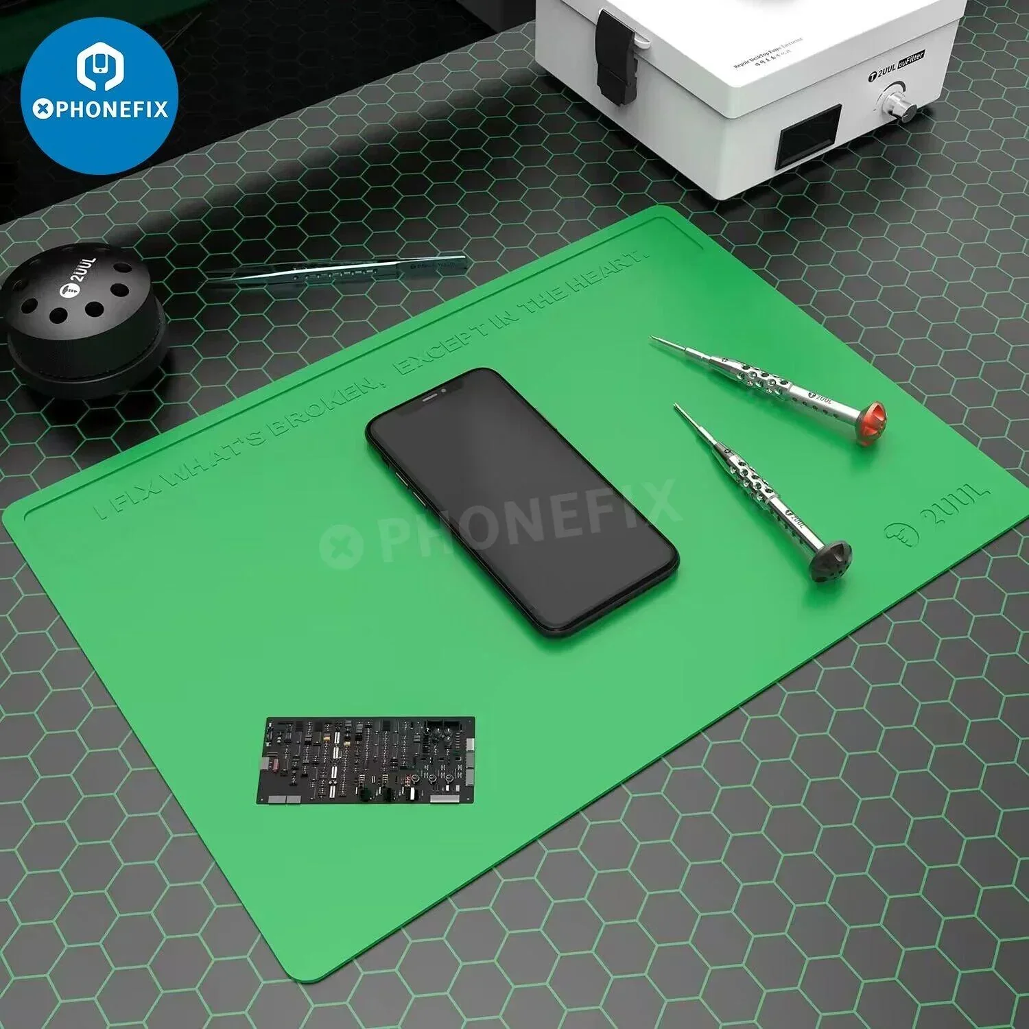 2UUL Heat Insulation Silicone Pad With Anti Dust Coating - Image 2