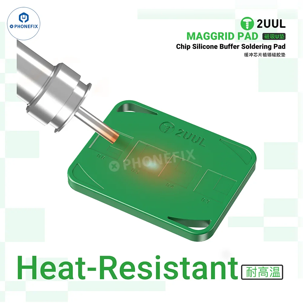 2UUL MagGrid Pad Phone CPU BGA IC Soldering Magnetic Silicone Mat - Image 3