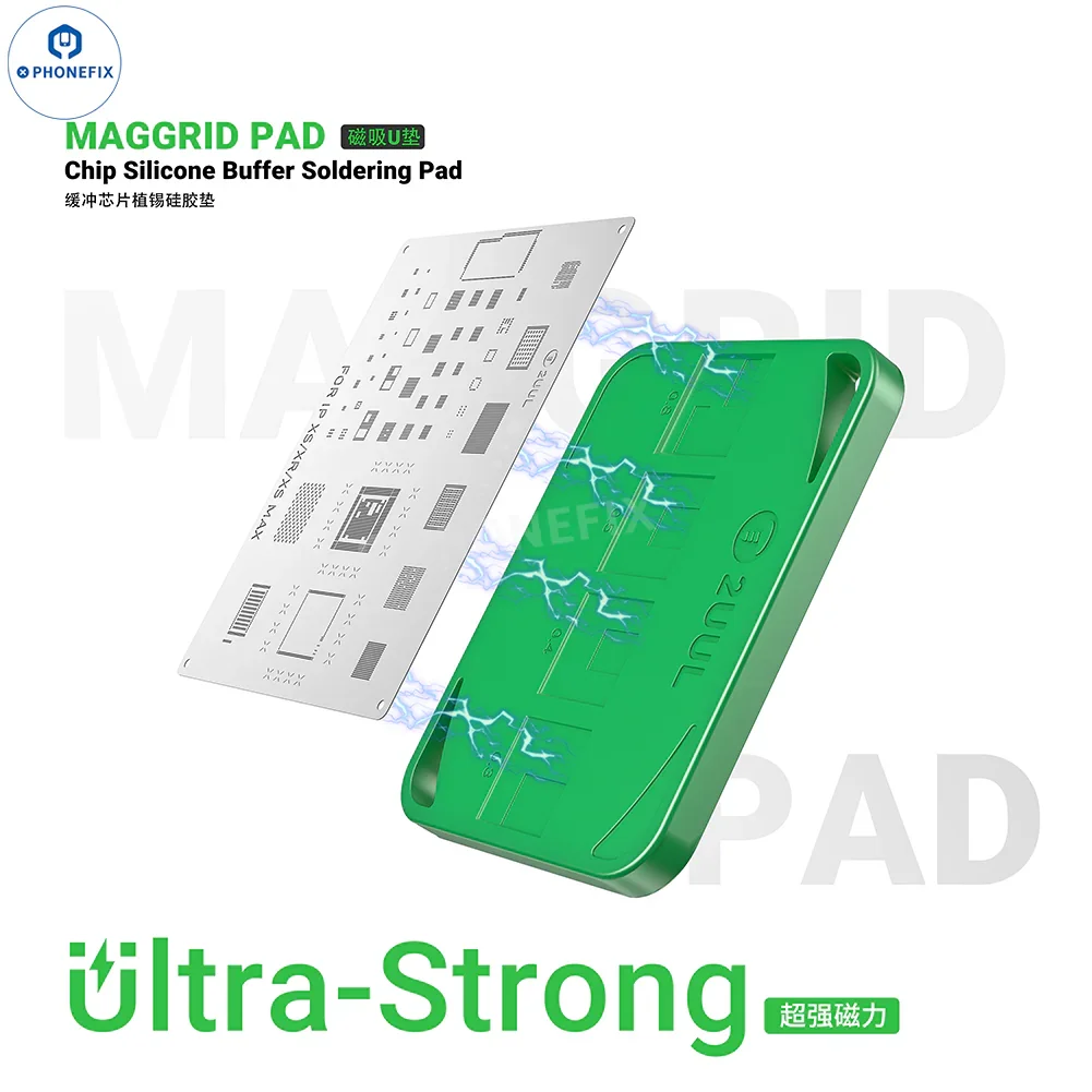 2UUL MagGrid Pad Phone CPU BGA IC Soldering Magnetic Silicone Mat - Image 4