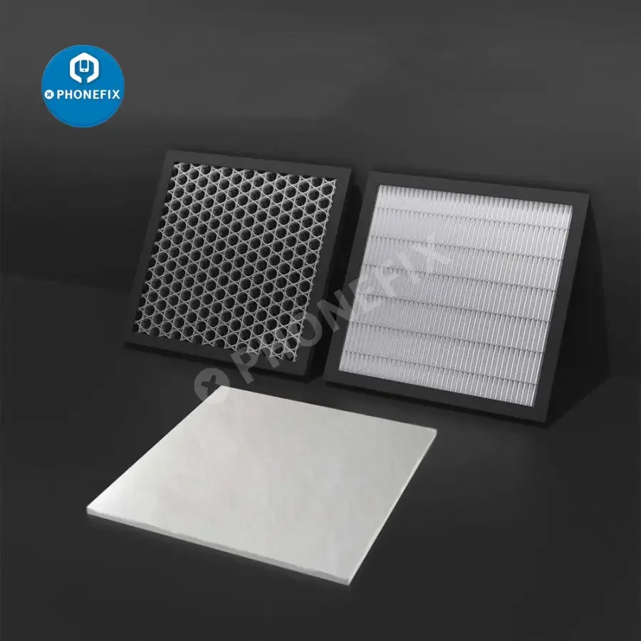 2UUL Mini Soldering Smoke Cleaner Fume Extractor Air Filter For Phone Repair - Image 10