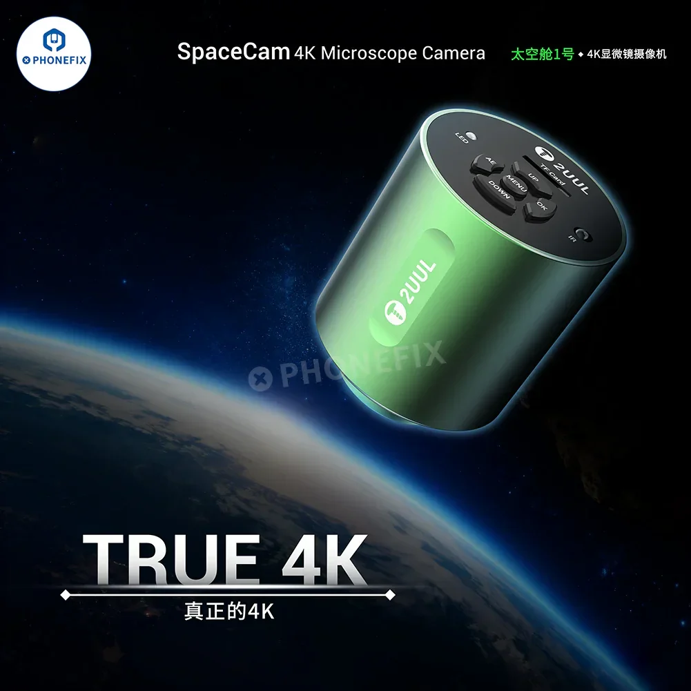 2UUL MS01 SpaceCam 4K Microscope Camera for Phone Repair - Image 4