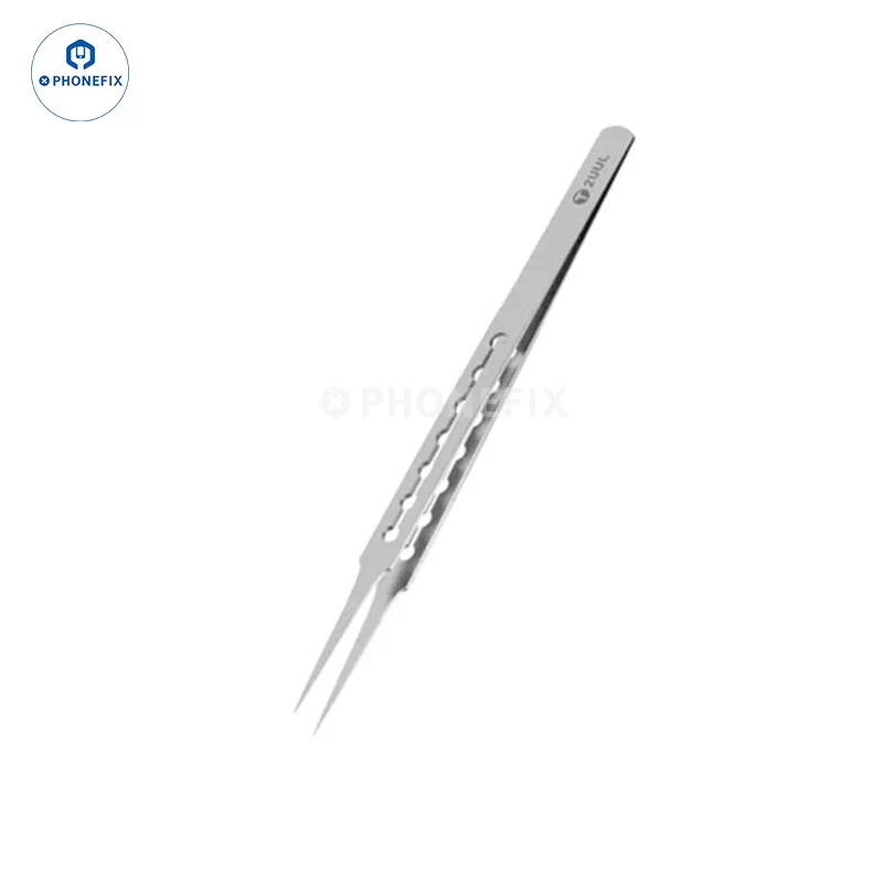 2UUL Non-magnetic Purple Titanium Tweezers Phone PCB Repair Tool - Image 7