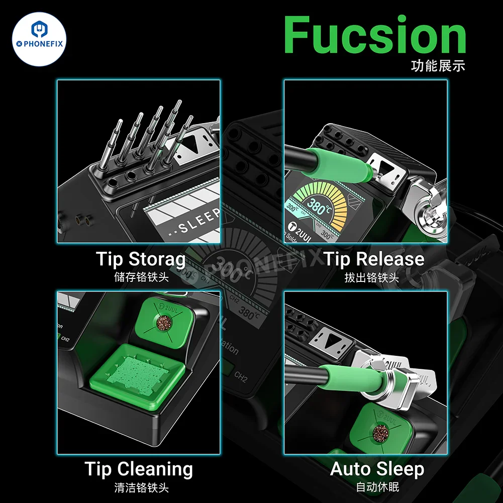 2UUL NT210 NextTip Soldering Station supports C210 C115 C245 Tips - Image 2