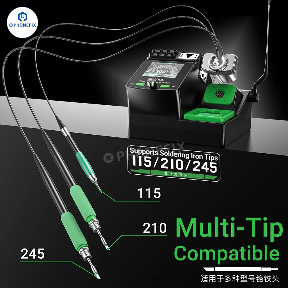 2UUL NT210 NextTip Soldering Station supports C210 C115 C245 Tips - Image 3