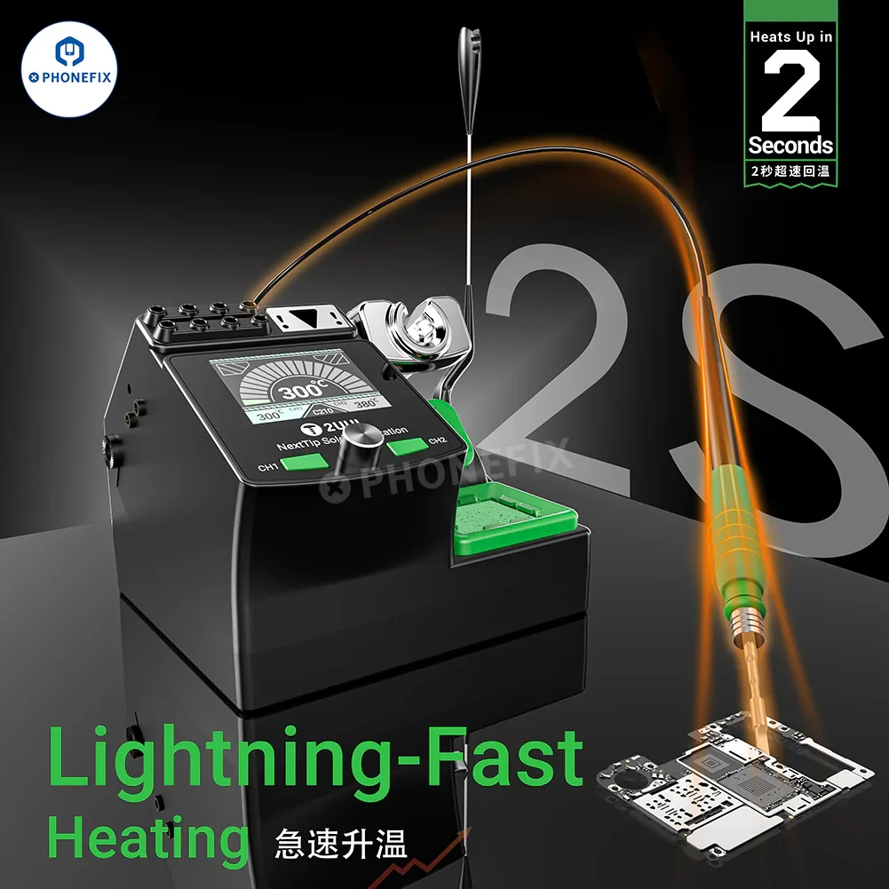 2UUL NT210 NextTip Soldering Station supports C210 C115 C245 Tips - Image 5