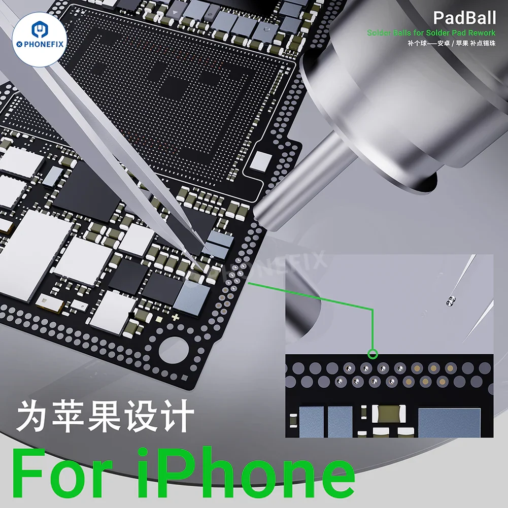 2UUL PadBall Solder Ball Phone PCB BGA Pad Soldering Balls - Image 2