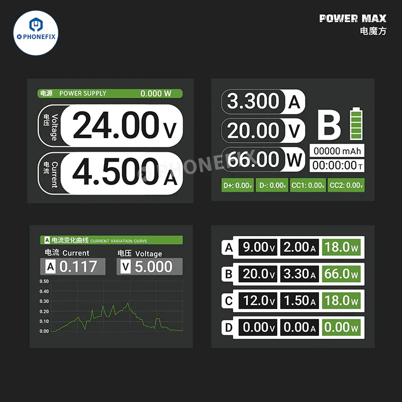2UUL PC01 POWER MAX Charger Adjustable Voltage Power Supply - Image 3