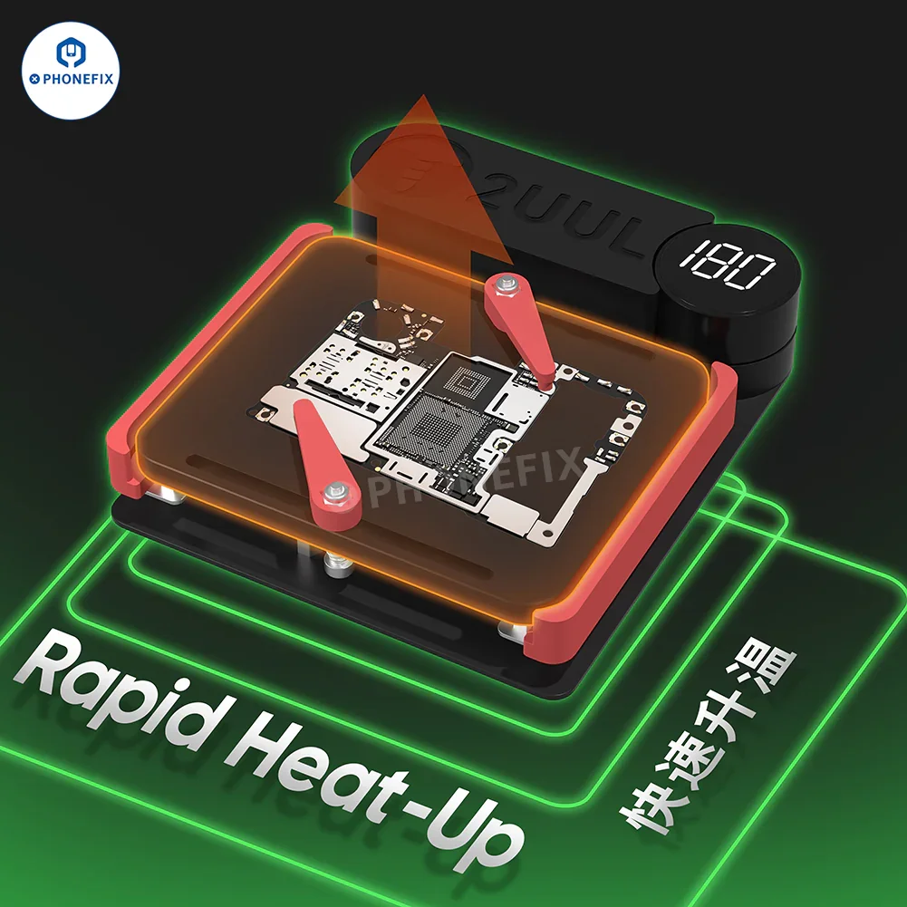 2UUL PH11 Hot-Block Pre-heater for Phone PCB Bonding & Separation - Image 3