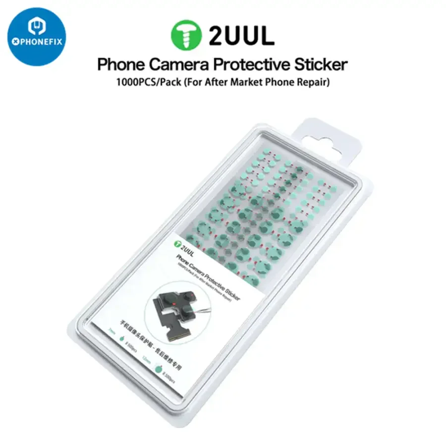 2UUL Phone Camera Dot Matrix MIC Protective Sticker 7mm 12mm - Image 6
