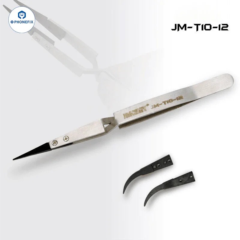 2UUL Pre-cut Desoldering Wicks With Reversed Ceramic Tweezers For Phone Repair - Image 3