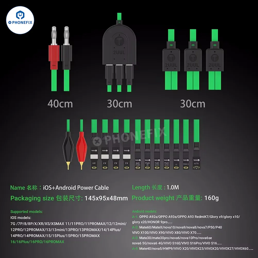 2UUL PW02 iOS Android Power Cable for iPhone 7-16 Huawei VIVO OPPO - Image 9