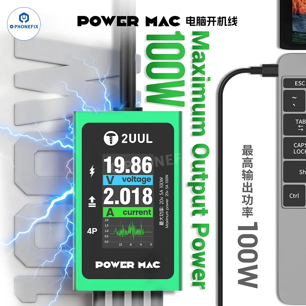 2UUL PW08 POWER MAC Digital Boot Cable for PC Laptop Tablet Repair - Image 4