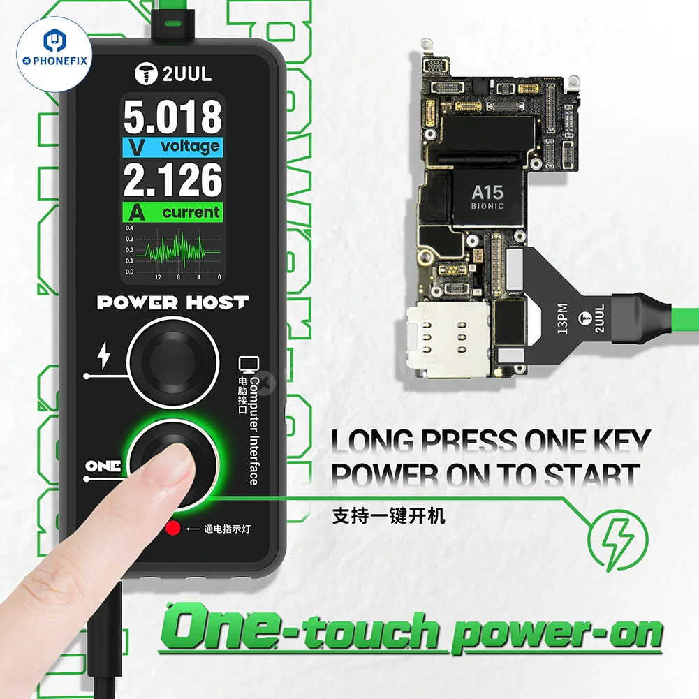 2UUL PW15 Power Host One-click Power-on for Mobile Phone Repair - Image 2