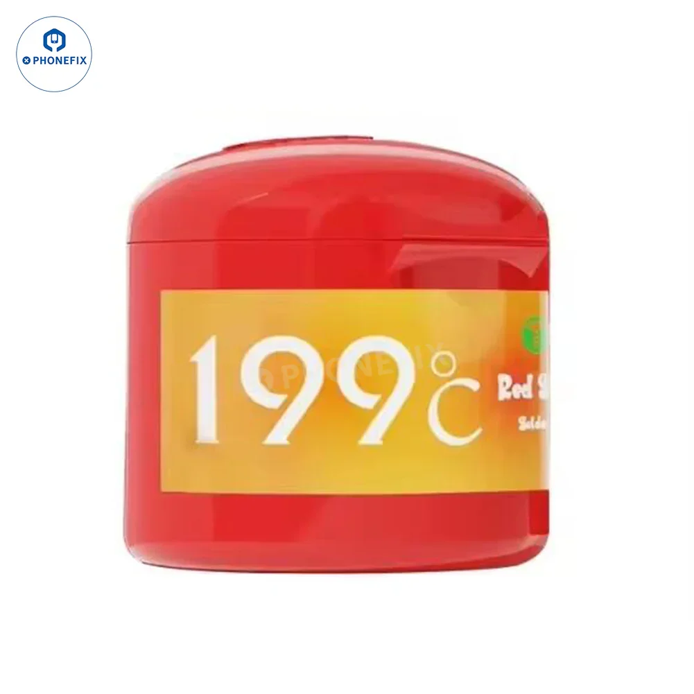 2UUL Red Skull Solder Paste Flux Soldering Repair 148℃ 183℃ 199℃ 50g - Image 7