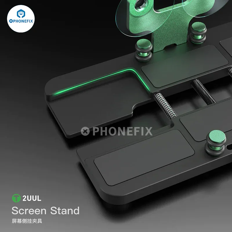 2UUL Rotatable Screen Stand LCD Side Hanging Clamp Fixture - Image 5