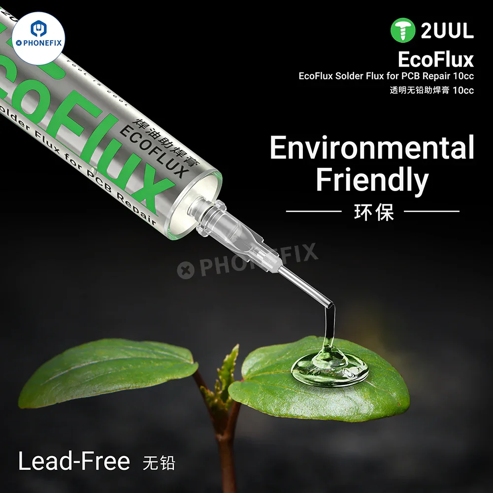 2UUL SC17 SC11 EcoFlux Solder Flux Lead-free Paste for PCB Repair - Image 11