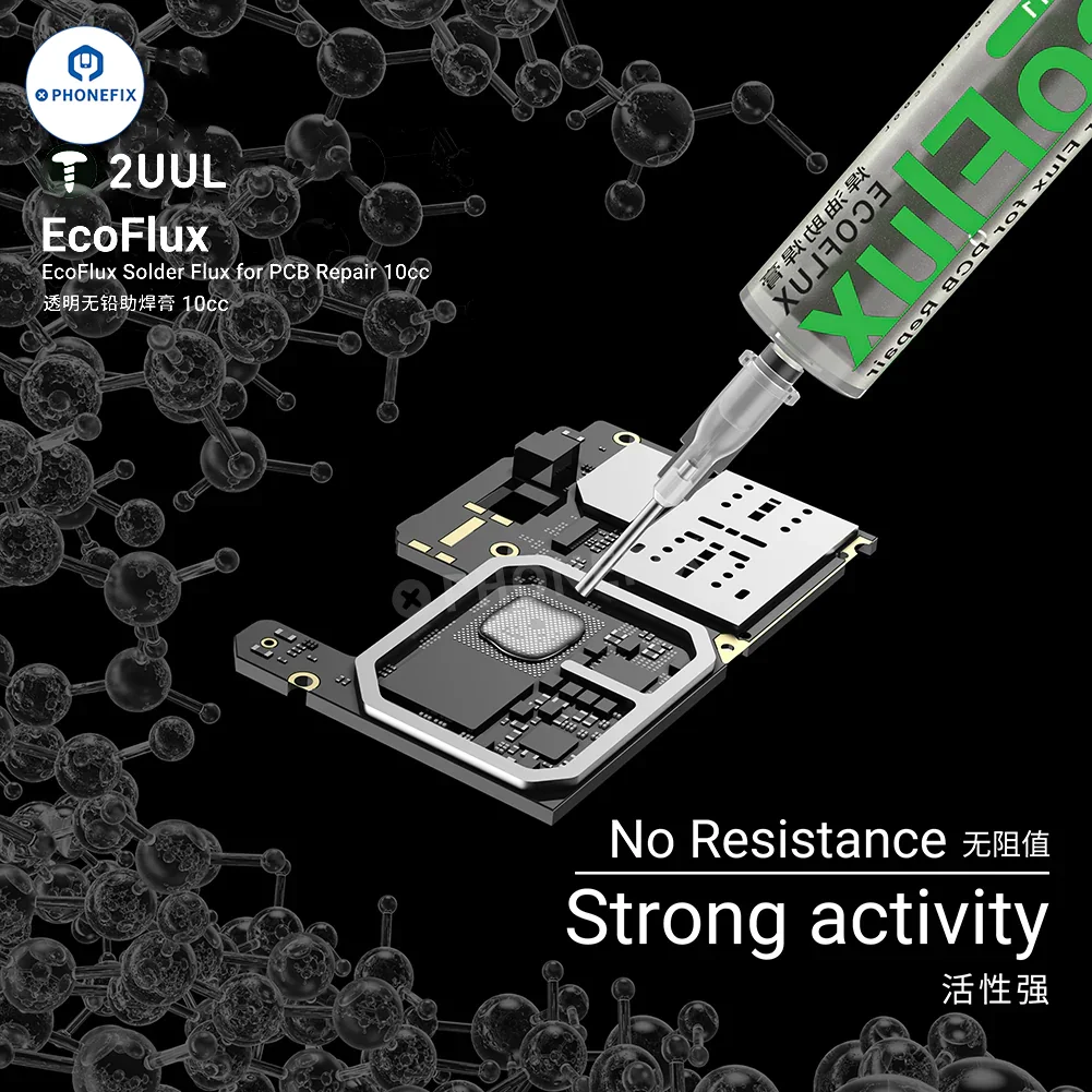 2UUL SC17 SC11 EcoFlux Solder Flux Lead-free Paste for PCB Repair - Image 6