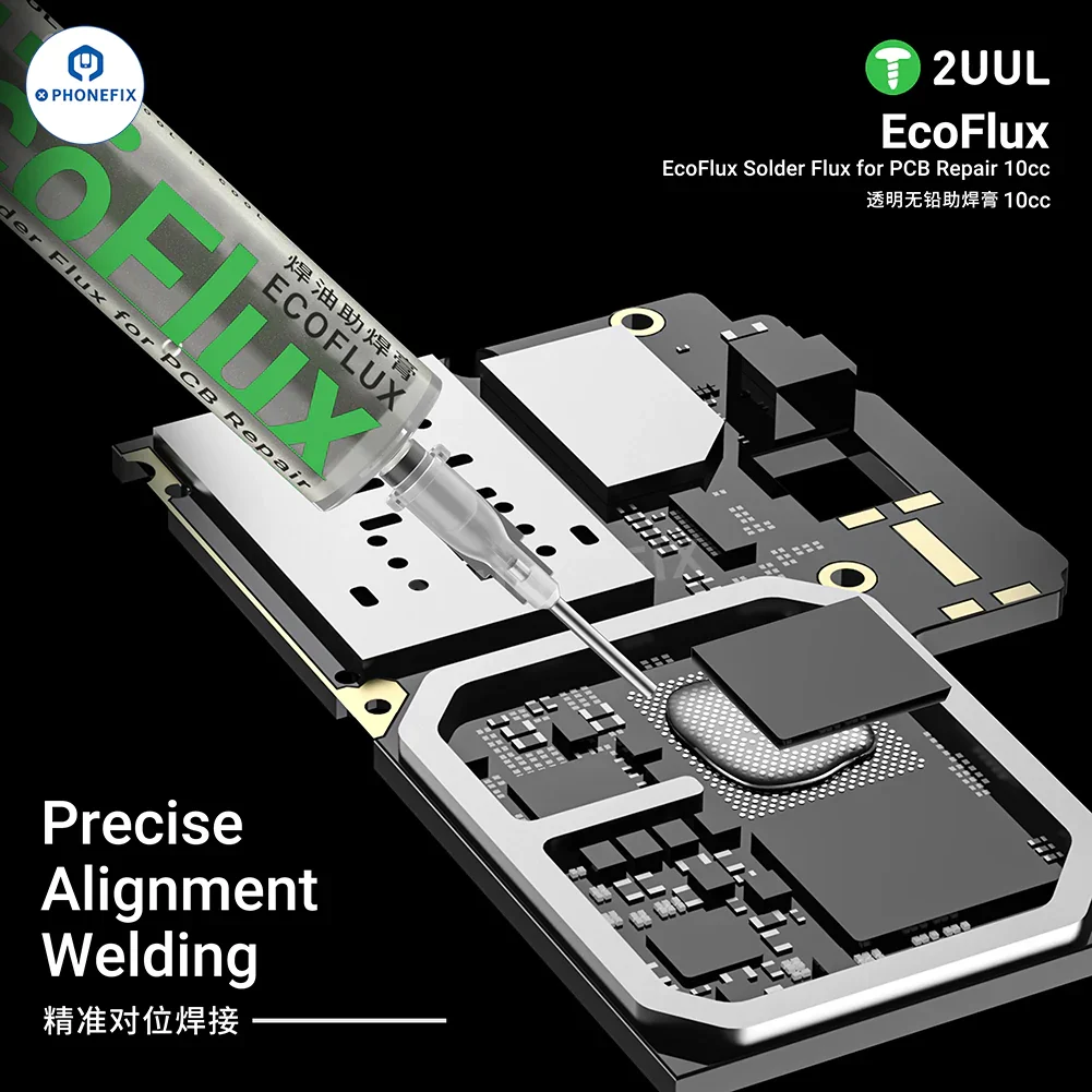 2UUL SC17 SC11 EcoFlux Solder Flux Lead-free Paste for PCB Repair - Image 7