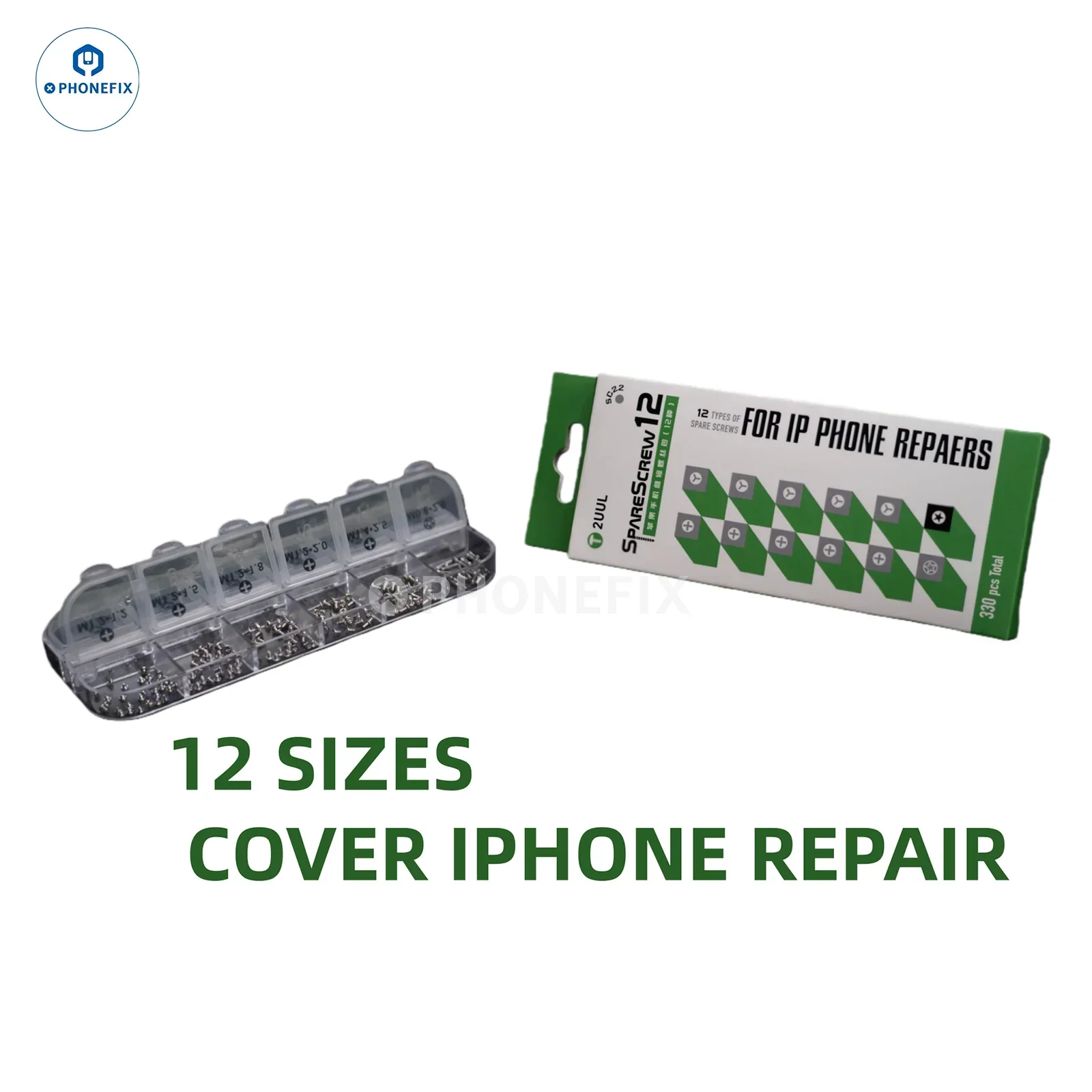 2UUL SC22 SpareScrew12 Phillips/Y/Bottom Screws for iPhone Repair - Image 7