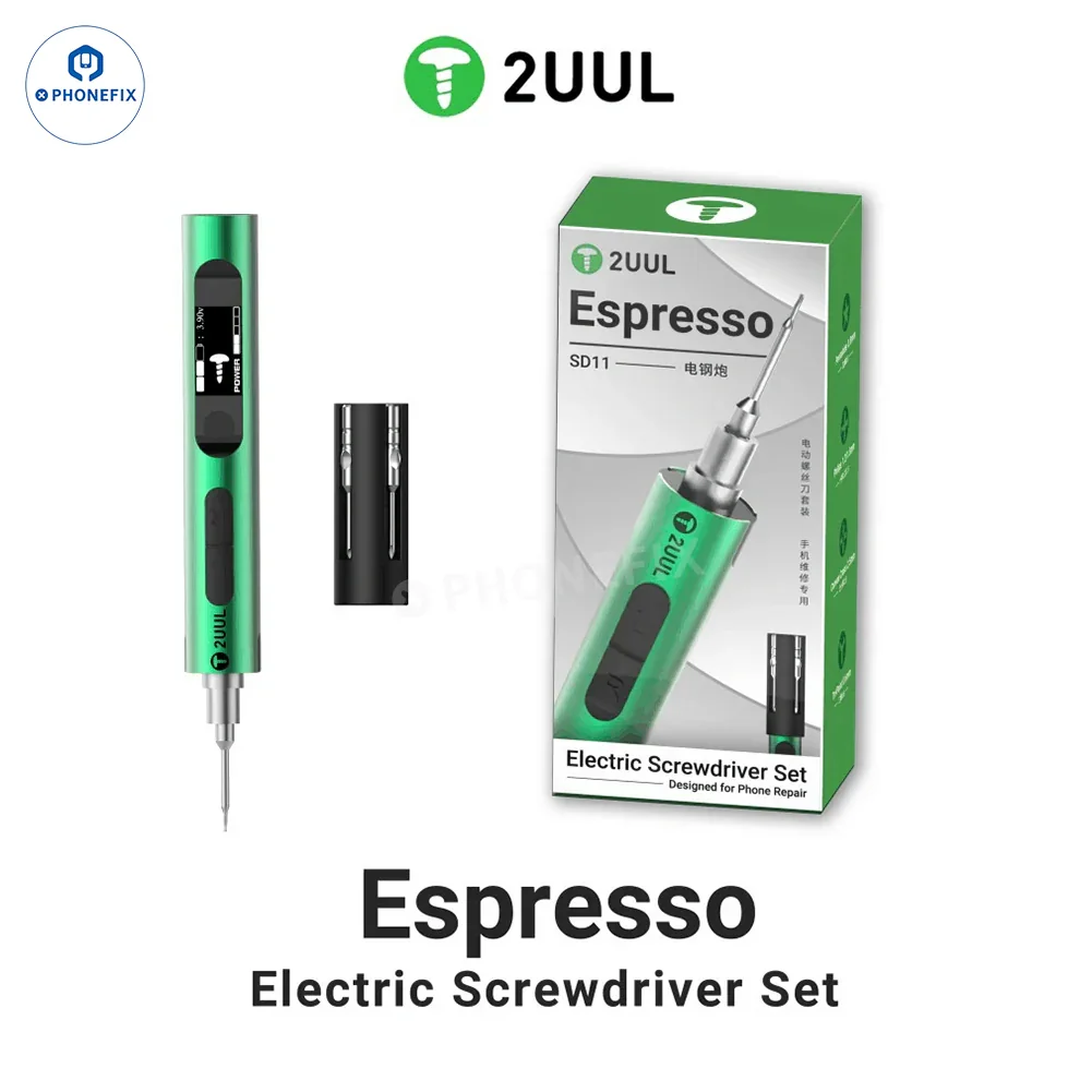 2UUL SD11 Espresso Electric Screwdriver Phone Disassembly Tool - Image 10