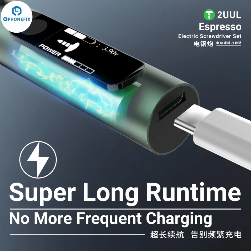 2UUL SD11 Espresso Electric Screwdriver Phone Disassembly Tool - Image 7