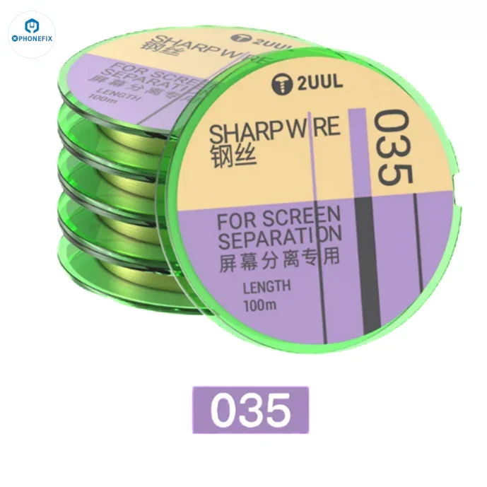 2UUL Sharp Wire 0.02/0.028/0.035/0045mm for Screen Separation - Image 7