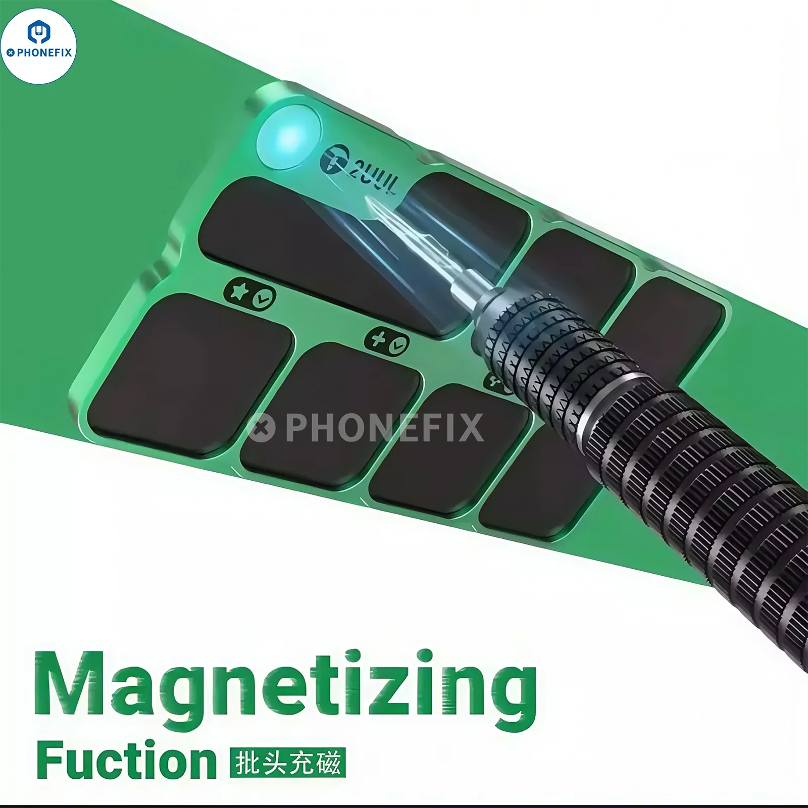 2UUL ST95 Screw MagDock Aluminum Alloy Magnetic Storage Pad - Image 2