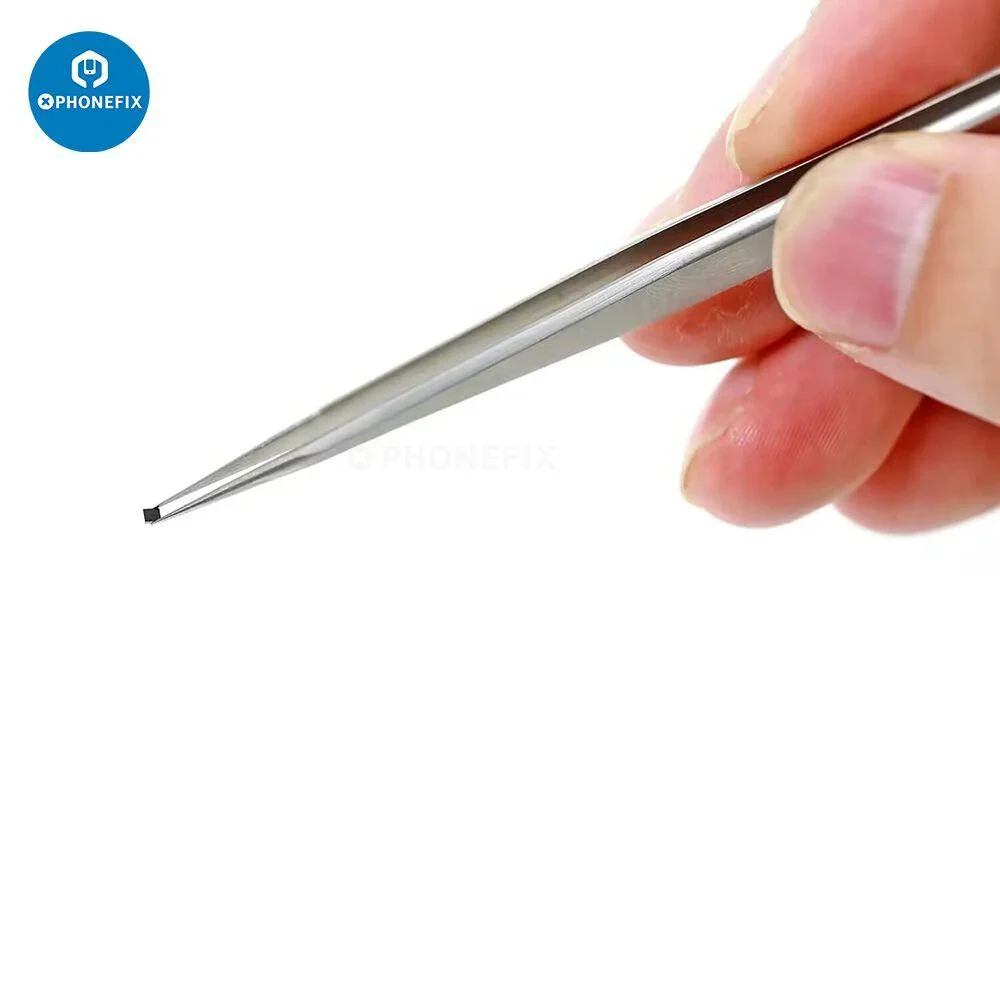 2UUL Stainless Steel Long 3D Tweezers For Phone Jewelry Repair - Image 8