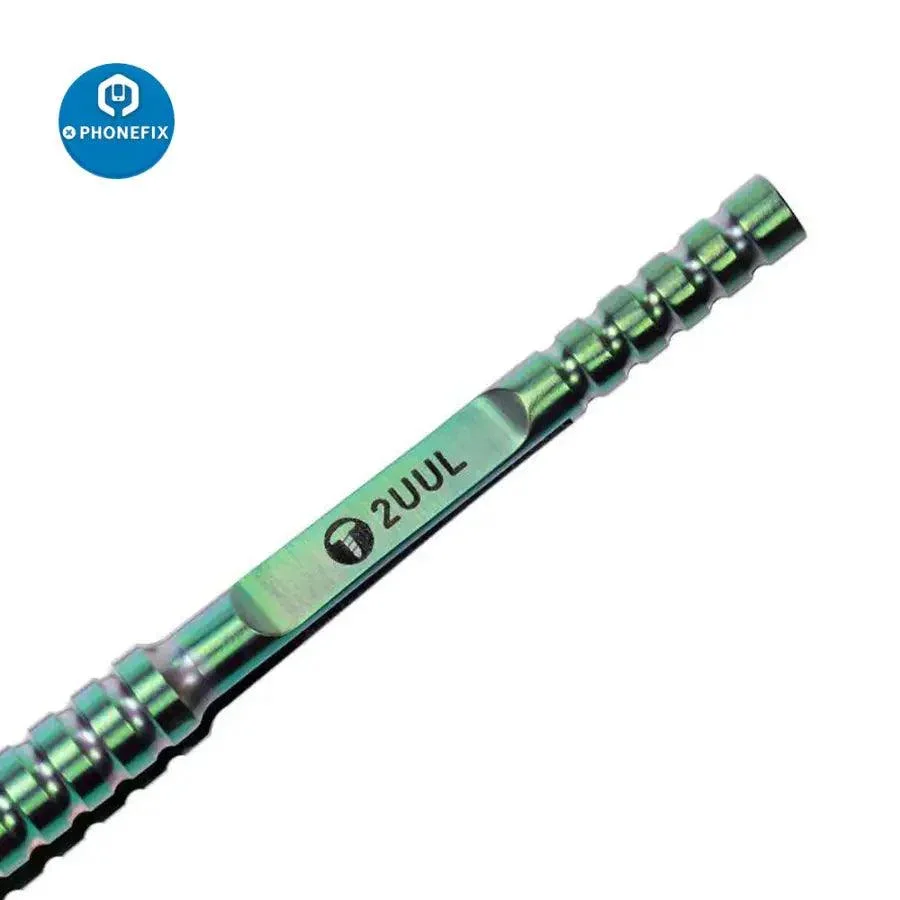 2UUL Straight Curved Head Titanium Alloy Tweezers For Phone Repair - Image 4