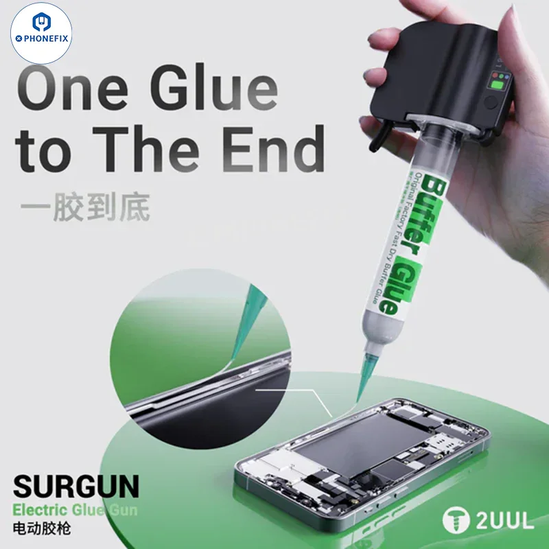 2UUL SurGun Electric Glue Gun Phone Repair Solder Flux Dispenser - Image 2
